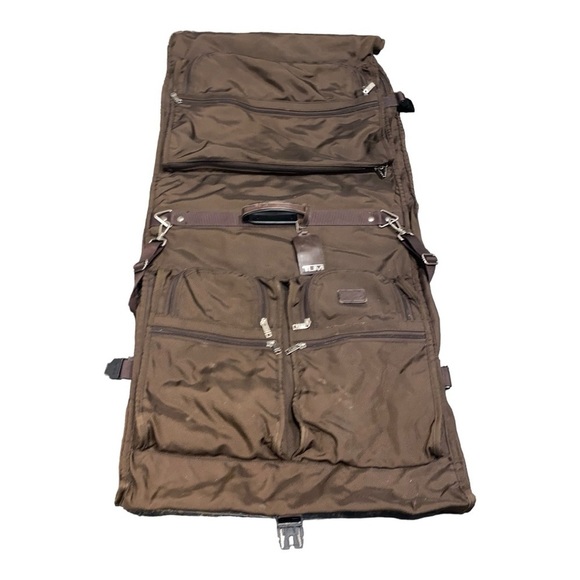 Tumi Handbags - Tumi Brown Luxury Garmet Travel Bag 49” X 24” Very Good Condition